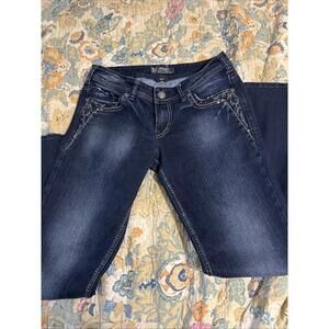 Silver Jeans Suki  17" Women’s Bootcut Size‎ 30x29 Dark Wash Denim Jeans